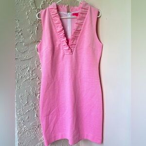 Lilly Pulitzer Pink Ruffle Dress